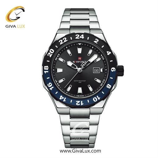 ساعت مچی اورجینال مردانه ناوی فورس|Naviforce|نوی فورس|نیوی فورس نقره ای-مشکی | نقره ای| مشکی| کد رفرنس NF9249 S/B/S NF9249-SBBE.jpg