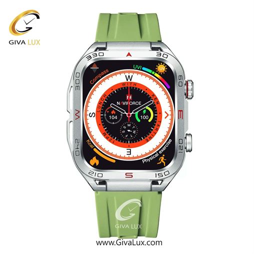 ساعت هوشمند ناوی فورس|Naviforce|نوی فورس|نیوی فورس کد رفرنس NT11-S/GN