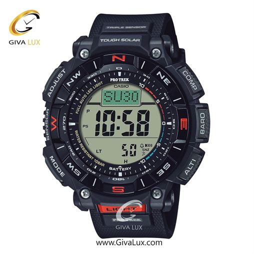 ساعت مچی اورجینال یونیسکس کاسیو Casio مشکی | مشکی| مشکی| کد رفرنس PRG-340-1DR