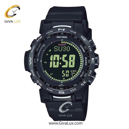 ساعت مچی اورجینال یونیسکس کاسیو Casio مشکی | مشکی| سبز یشمی تیره| کد رفرنس PRW-35Y-1BDR
