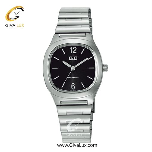 ساعت مچی اورجینال زنانه کیو اند کیو Q&Q نقره ای | نقره ای| مشکی| کد رفرنس Q02C-001PY