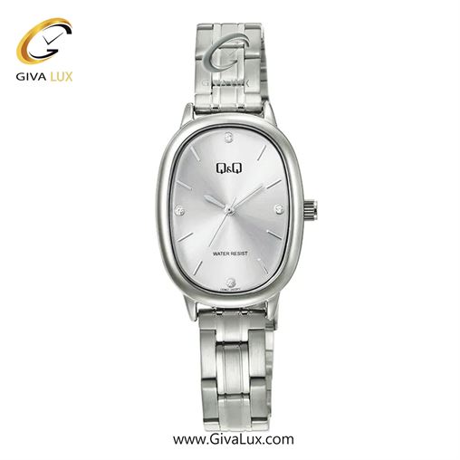 ساعت مچی اورجینال زنانه کیو اند کیو Q&Q نقره ای | نقره ای| نقره ای| کد رفرنس Q06C-002PY
