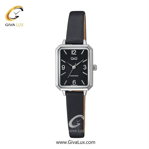 ساعت مچی اورجینال زنانه کیو اند کیو Q&Q  نقره ای | مشکی| مشکی| کد رفرنس Q29C-001PY