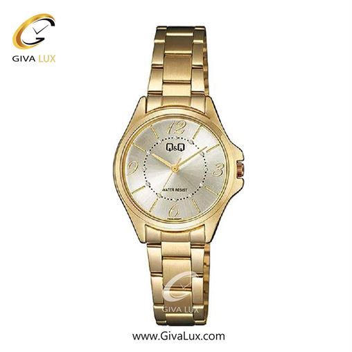 ساعت مچی اورجینال زنانه کیو اند کیو Q&Q  نقره ای | نقره ای| مشکی| کد رفرنس Q27B-003PY Q44A-004PY.jpg