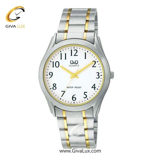 ساعت مچی اورجینال مردانه کیو اند کیو Q&Q نقره ای | نقره ای-طلایی| سفید| کد رفرنس Q594J404Y