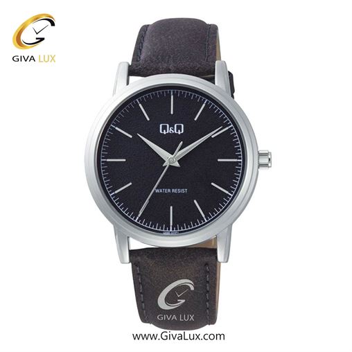 ساعت مچی اورجینال مردانه کیو اند کیو Q&Q نقره ای | قهوه ای| دودی|تیتانیوم| کد رفرنس Q59B-002PY