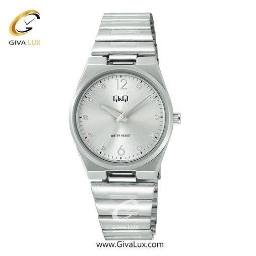 ساعت مچی اورجینال زنانه کیو اند کیو Q&Q نقره ای | نقره ای| نقره ای| کد رفرنس Q84B-001PY