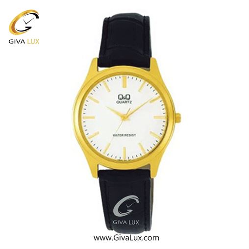ساعت مچی اورجینال زنانه کیو اند کیو Q&Q طلایی | مشکی| سفید| کد رفرنس Q852J101Y