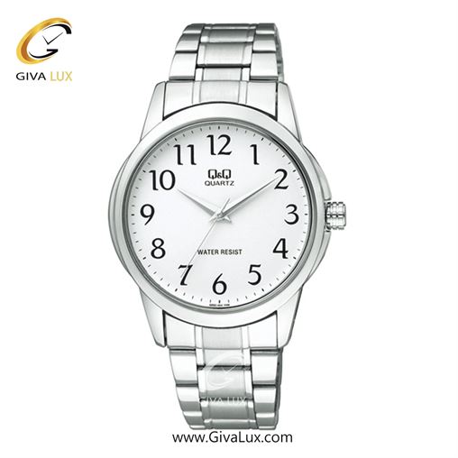 ساعت مچی اورجینال مردانه کیو اند کیو Q&Q نقره ای | نقره ای| سفید| کد رفرنس Q860J204Y