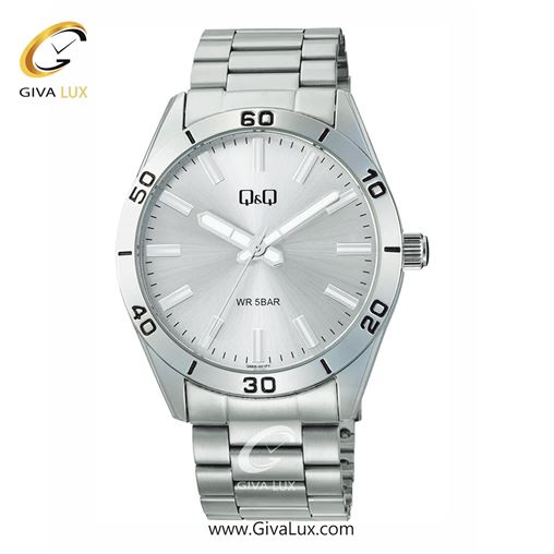 ساعت مچی اورجینال مردانه کیو اند کیو Q&Q نقره ای | نقره ای| نقره ای| کد رفرنس Q86B-001PY