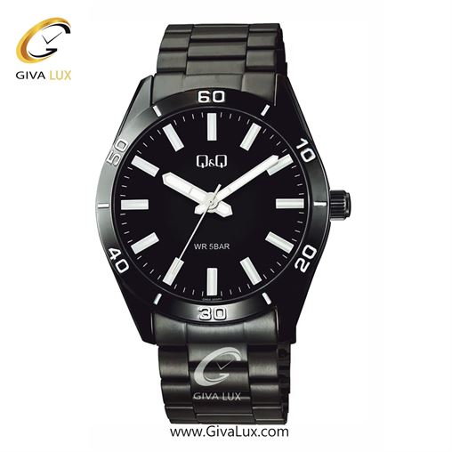 ساعت مچی اورجینال مردانه کیو اند کیو Q&Q مشکی | مشکی| مشکی| کد رفرنس Q86B-005PY
