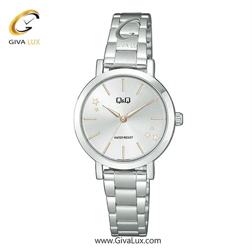 ساعت مچی اورجینال زنانه کیو اند کیو Q&Q  نقره ای | نقره ای| سرمه ای| کد رفرنس Q84B-005PY Q893J201Y.jpg