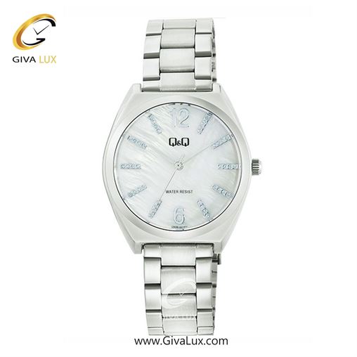 ساعت مچی اورجینال زنانه کیو اند کیو Q&Q نقره ای | نقره ای| نقره ای| کد رفرنس Q90B-001PY
