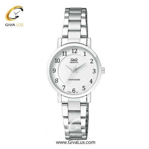 ساعت مچی اورجینال زنانه کیو اند کیو Q&Q نقره ای | نقره ای| سفید| کد رفرنس Q945J204Y