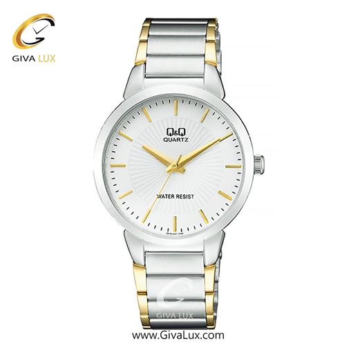ساعت مچی اورجینال مردانه کیو اند کیو Q&Q نقره ای | طلایی-نقره ای| سفید| کد رفرنس QA42J401Y