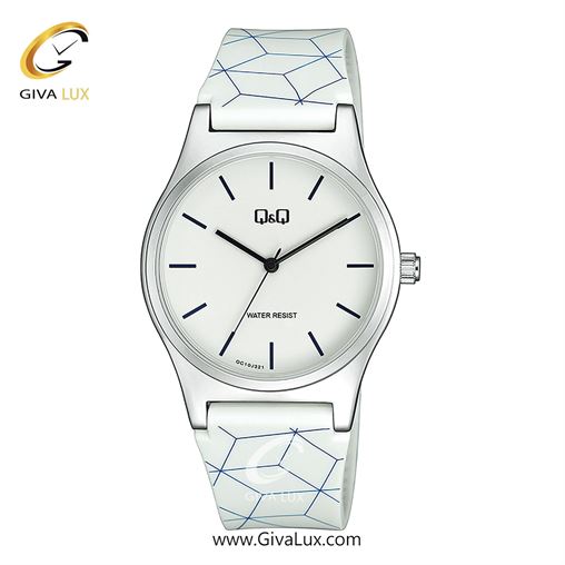 ساعت مچی اورجینال مردانه کیو اند کیو Q&Q نقره ای | سفید| سفید| کد رفرنس QC10J321Y
