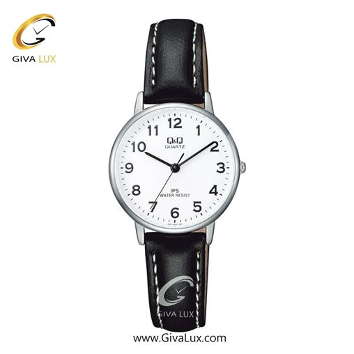 ساعت مچی اورجینال زنانه کیو اند کیو Q&Q نقره ای | مشکی| سفید| کد رفرنس QZ01J304Y