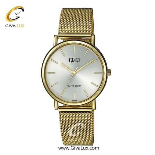 ساعت مچی اورجینال مردانه کیو اند کیو Q&Q طلایی | طلایی| نقره ای| کد رفرنس QZ84J001Y