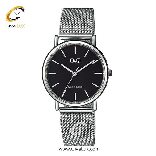 ساعت مچی اورجینال مردانه کیو اند کیو Q&Q نقره ای | نقره ای| مشکی| کد رفرنس QZ84J212Y