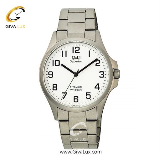 ساعت مچی اورجینال مردانه کیو اند کیو Q&Q نقره ای | نقره ای| سفید| کد رفرنس S28A-001VY