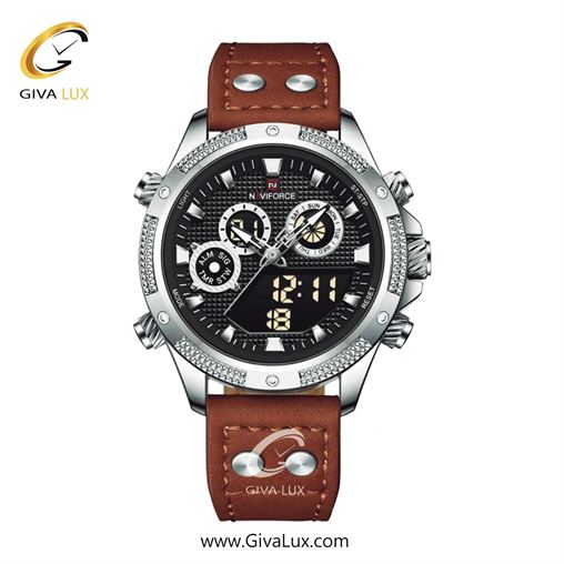 ساعت مچی مردانه بند پی یو ناوی فورس (نیوی فورس) NF9224 S/B/GY SBO.jpg