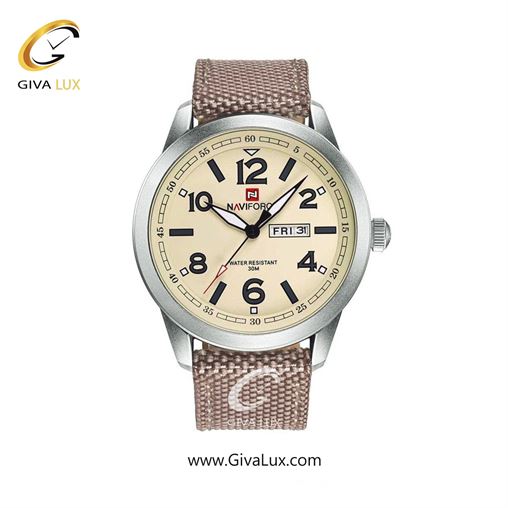 ساعت مچی مردانه بند برزنتی ناوی فورس (نیوی فورس) NF9101 B/Y/BN SBY.jpg