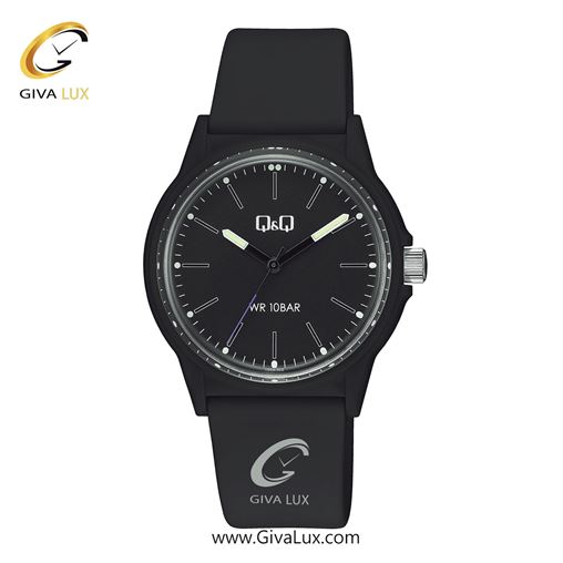 ساعت مچی اورجینال مردانه کیو اند کیو Q&Q مشکی | مشکی| مشکی| کد رفرنس V00A-002VY