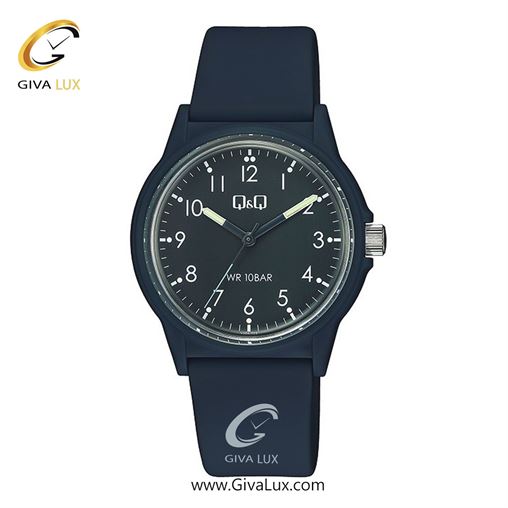 ساعت مچی اورجینال مردانه کیو اند کیو Q&Q سرمه ای | سرمه ای| سرمه ای| کد رفرنس V00A-003VY