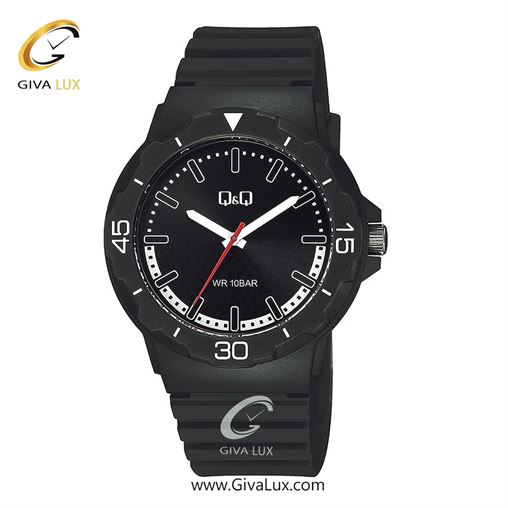 ساعت مچی اورجینال مردانه کیو اند کیو Q&Q مشکی | مشکی| مشکی| کد رفرنس V02A-004VY
