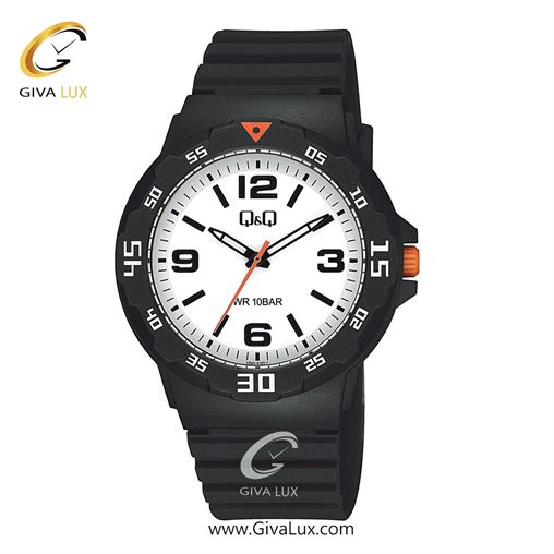 ساعت مچی اورجینال مردانه کیو اند کیو Q&Q مشکی | مشکی| سفید| کد رفرنس V02A-018VY