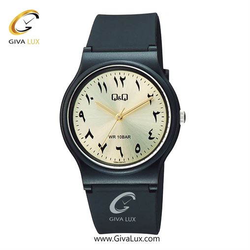 ساعت مچی اورجینال مردانه کیو اند کیو Q&Q مشکی | مشکی| طلایی| کد رفرنس V06A-021VY