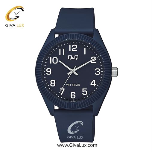 ساعت مچی اورجینال مردانه کیو اند کیو Q&Q سرمه ای | سرمه ای| سرمه ای| کد رفرنس V12A-006VY