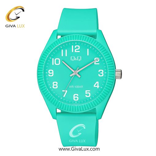 ساعت مچی اورجینال مردانه کیو اند کیو Q&Q سبزآبی | سبزآبی| سبزآبی| کد رفرنس V12A-012VY