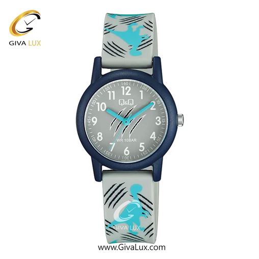 ساعت مچی اورجینال کیو اند کیو بچه گانه سرمه ای | طوسی | طوسی | کد رفرنس V23A005VY