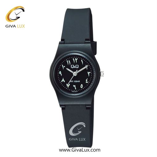 ساعت مچی اورجینال زنانه کیو اند کیو Q&Q مشکی | مشکی| مشکی| کد رفرنس V28A-009VY