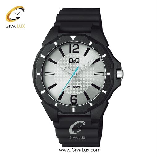 ساعت مچی اورجینال مردانه کیو اند کیو Q&Q مشکی | مشکی| نقره ای| کد رفرنس V30A-001VY
