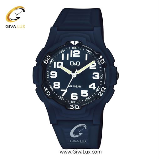 ساعت مچی اورجینال مردانه کیو اند کیو Q&Q سرمه ای | سرمه ای| سرمه ای| کد رفرنس V31A-001VY