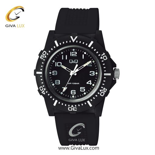 ساعت مچی اورجینال مردانه کیو اند کیو Q&Q مشکی | مشکی| مشکی| کد رفرنس V32A-001VY