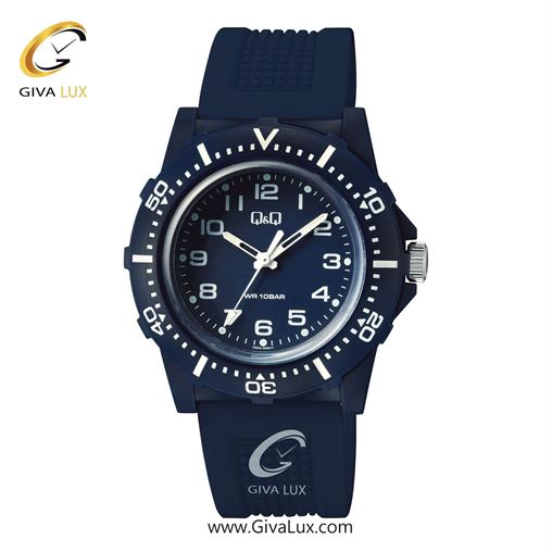 ساعت مچی اورجینال مردانه کیو اند کیو Q&Q سرمه ای | سرمه ای| سرمه ای| کد رفرنس V32A-003VY