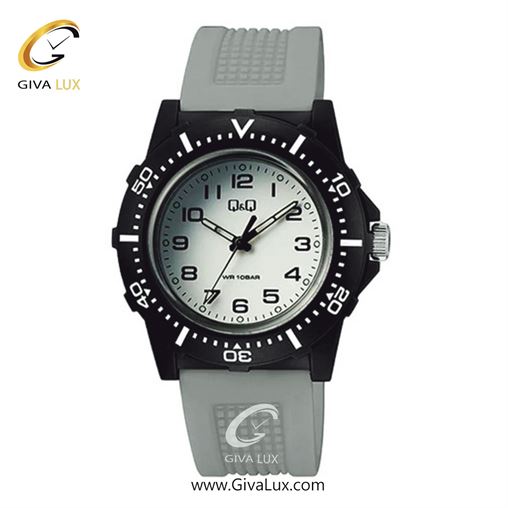 ساعت مچی اورجینال مردانه کیو اند کیو Q&Q مشکی | طوسی| سفید| کد رفرنس V32A-004VY