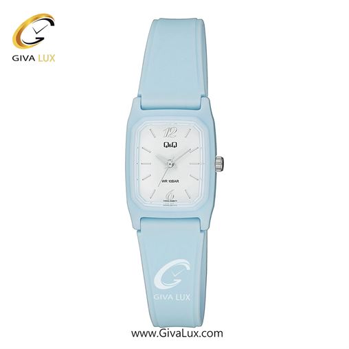 ساعت مچی اورجینال زنانه کیو اند کیو Q&Q آبی | آبی| نقره ای| کد رفرنس V33A-006VY