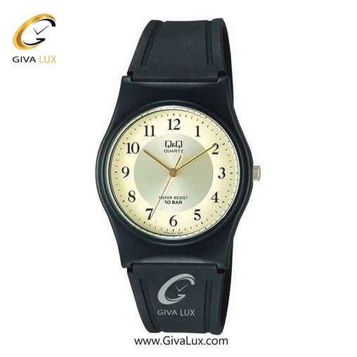 ساعت مچی اورجینال مردانه کیو اند کیو Q&Q مشکی | مشکی| طلایی| کد رفرنس VP34J011Y