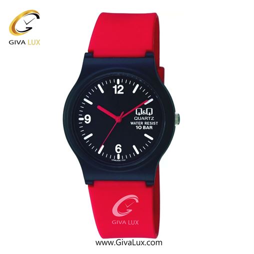 ساعت مچی اورجینال مردانه کیو اند کیو Q&Q مشکی | قرمز| مشکی| کد رفرنس VP46J025Y
