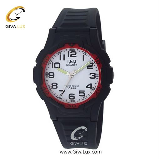 ساعت مچی اورجینال مردانه کیو اند کیو Q&Q مشکی-قرمز | مشکی| سفید| کد رفرنس VP84J006Y