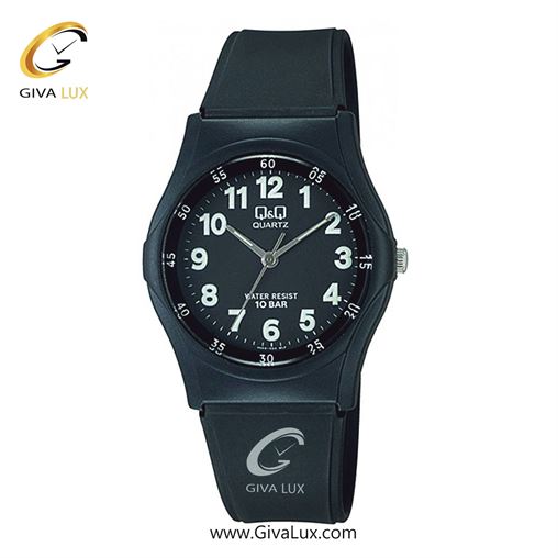 ساعت مچی اورجینال مردانه کیو اند کیو Q&Q مشکی | مشکی| مشکی| کد رفرنس VQ04J004Y