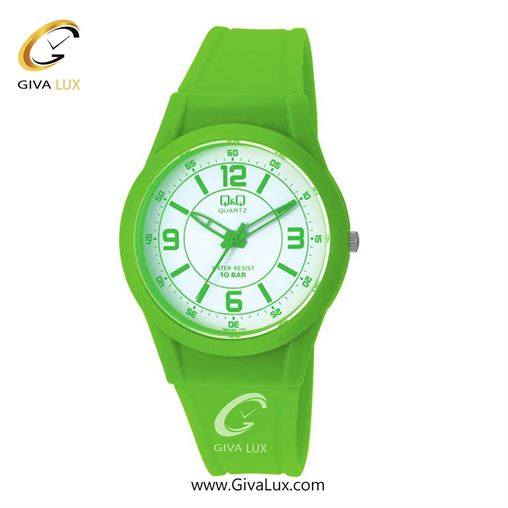 ساعت مچی اورجینال زنانه کیو اند کیو Q&Q سبز | سبز| سفید| کد رفرنس VQ50J021