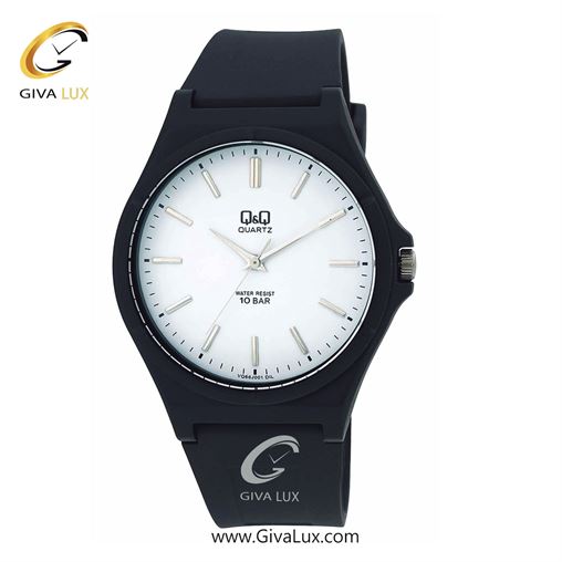 ساعت مچی اورجینال مردانه کیو اند کیو Q&Q مشکی | مشکی| سفید| کد رفرنس VQ66J001Y
