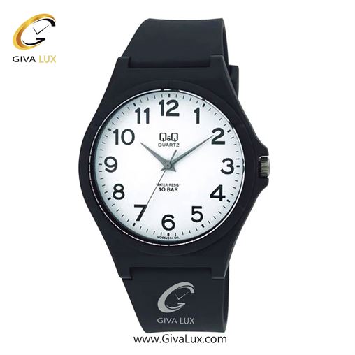 ساعت مچی اورجینال مردانه کیو اند کیو Q&Q مشکی | مشکی| سفید| کد رفرنس VQ66J004Y