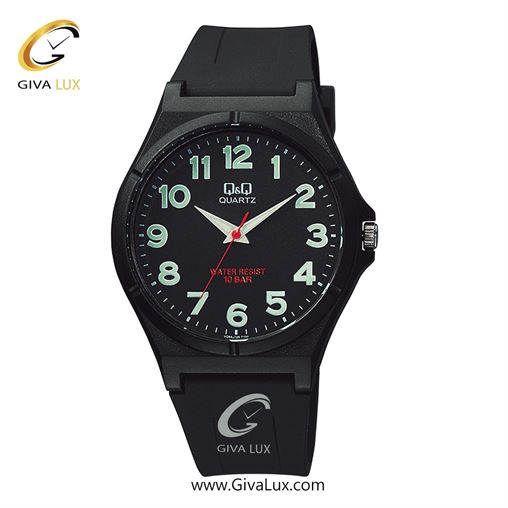 ساعت مچی اورجینال مردانه کیو اند کیو Q&Q مشکی | مشکی| مشکی| کد رفرنس VQ66J024Y