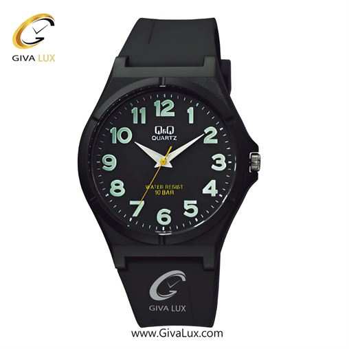 ساعت مچی اورجینال مردانه کیو اند کیو Q&Q مشکی | مشکی| مشکی| کد رفرنس VQ66J026Y